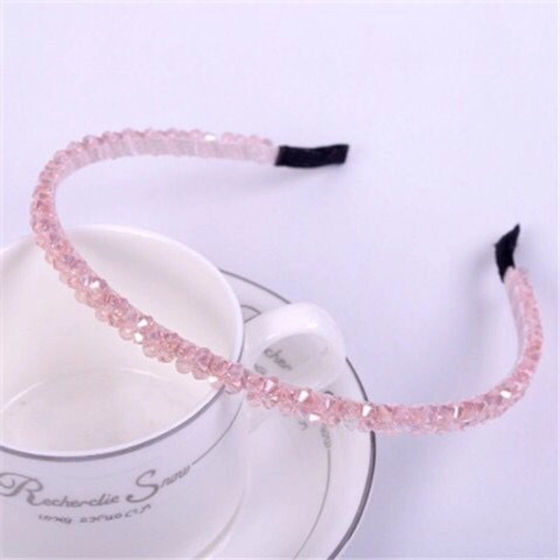 Adult Children’s Korean-style Crystal Hair Band Face Wash Headband Headwear Cute Tassel Student Hair Strap Hair Accessories Female