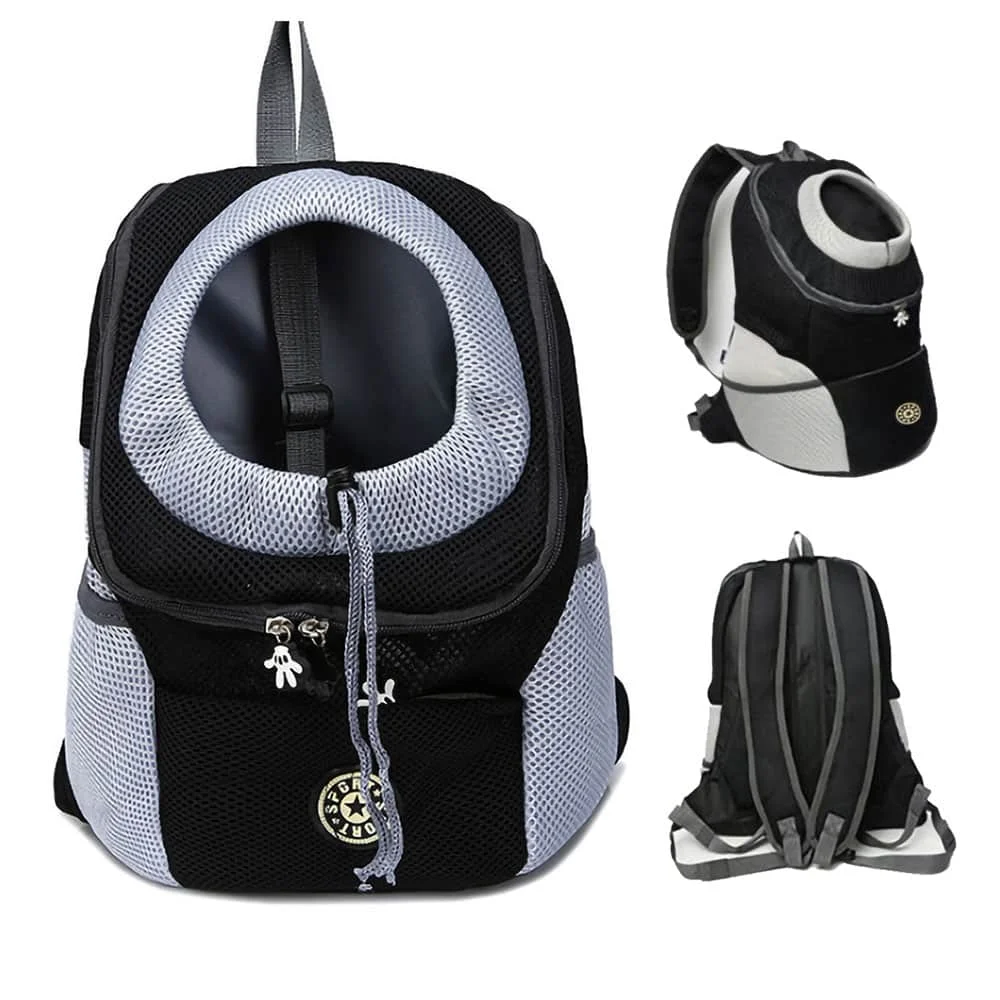 Pet Dog Carrier Breathable Mesh Backpack