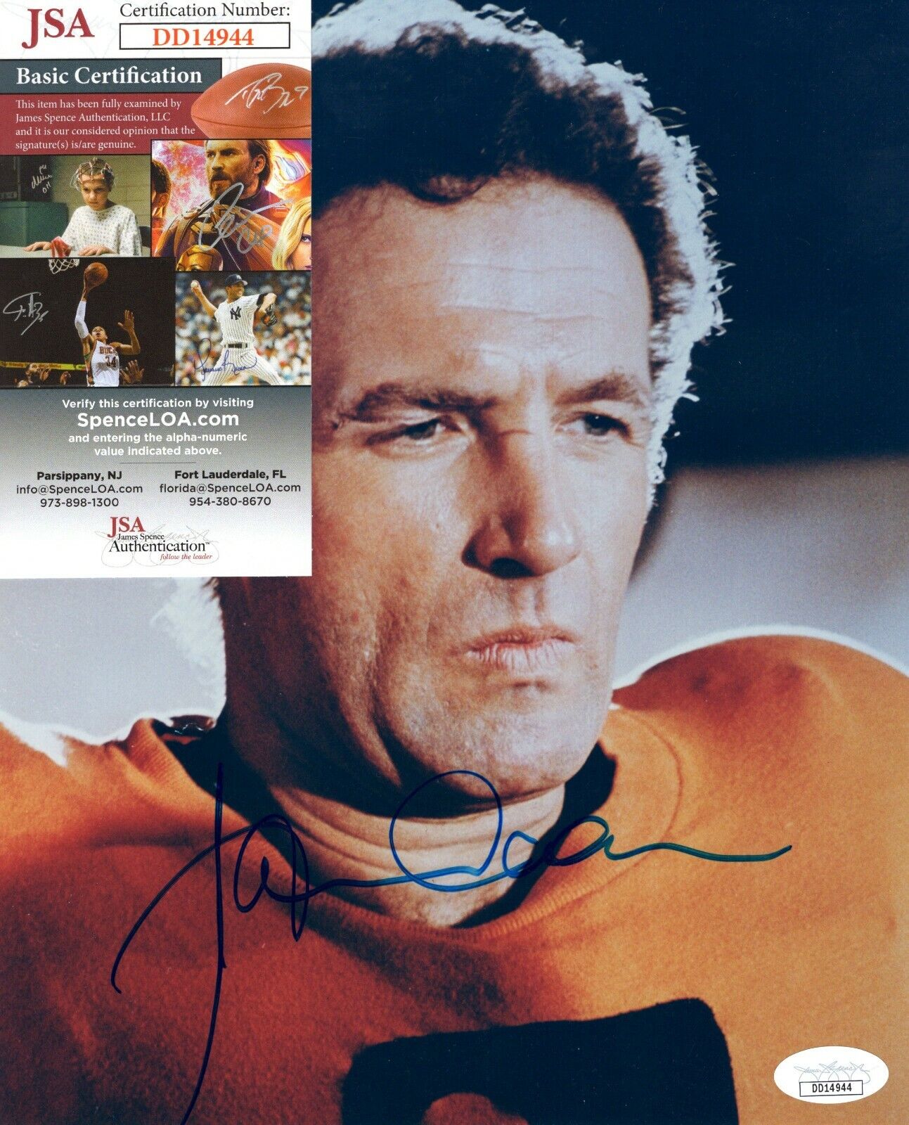 James Caan Actor Movie Star Hand Signed Autograph 8x10 Photo Poster painting with JSA COA