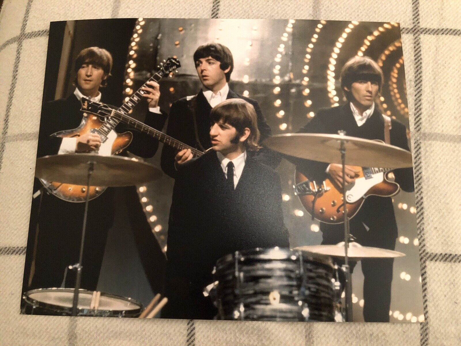 THE BEATLES- UNSIGNED Photo Poster painting 10x8”