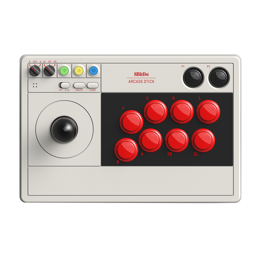 

8BitDo V3 Arcade Controller 3 Mode Fight Stick for Nintendo Switch Computer, 501 Original