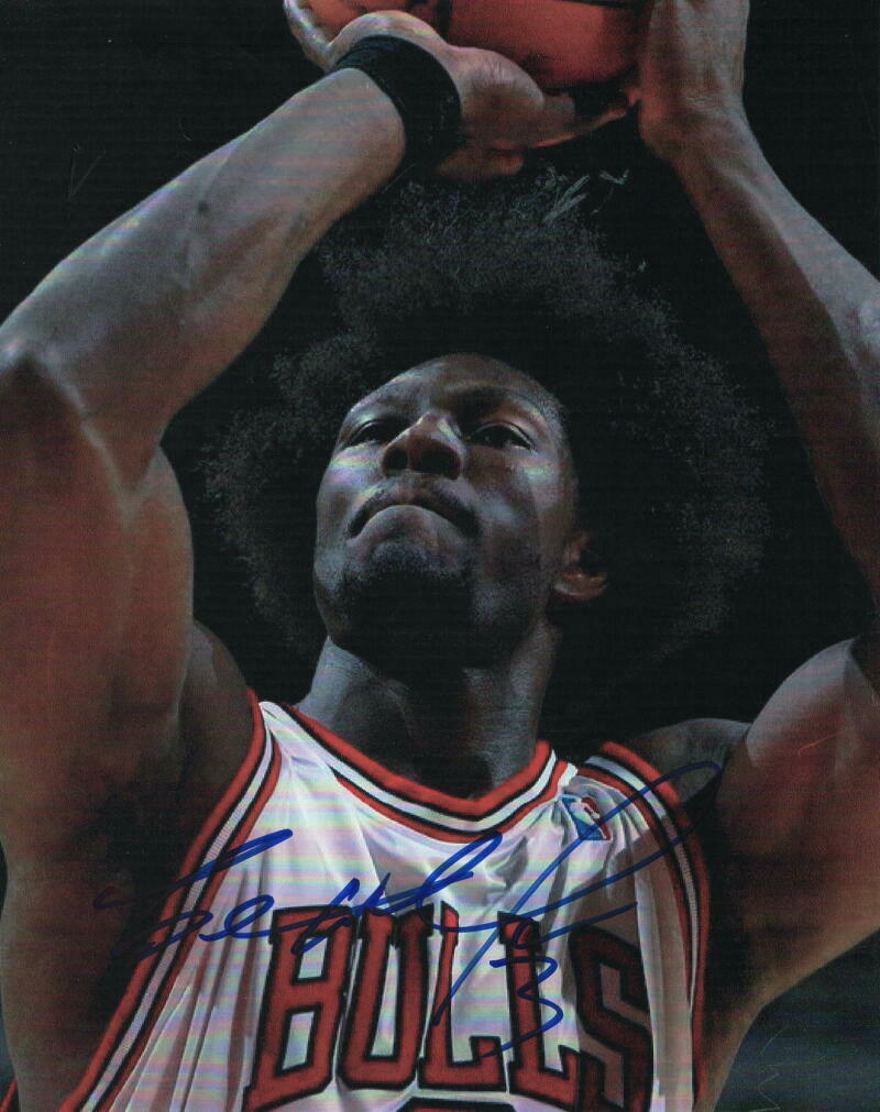 BEN WALLACE SIGNED AUTOGRAPH 8X10 Photo Poster painting - DETROIT PISTONS LEGEND, CHICAGO BULLS