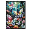50 Pages DIY Butterfly A5 Special Shaped Diamond Painting Notebook