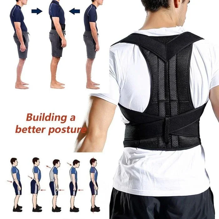 Adjustable Back Posture Belt Office Home Gym Unisex-BUY 2 FREE SHIPPING