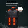25 Heating Zones Smart Electric Heated Vest USB Stand Collar Thermal Clothes