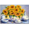 Sunflower Vase | Full Round Diamond Painting Kits