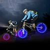 LED Bike Wheel Lights Waterproof Bicycle Spoke Lights 16 Colors Bike Tire Lights