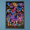 (40*60cm)Disneyland Fireworks - Round Partial AB Drill Diamond Painting