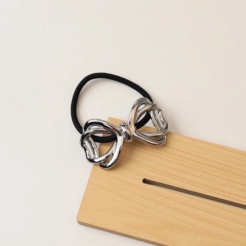 Women’s Elegant Classic Style Bow Knot Alloy Hair Tie