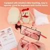Rabbit Bunny Crochet Kit with Step-By-Step Video Tutorials, Crochet Hooks for Gift Home decor