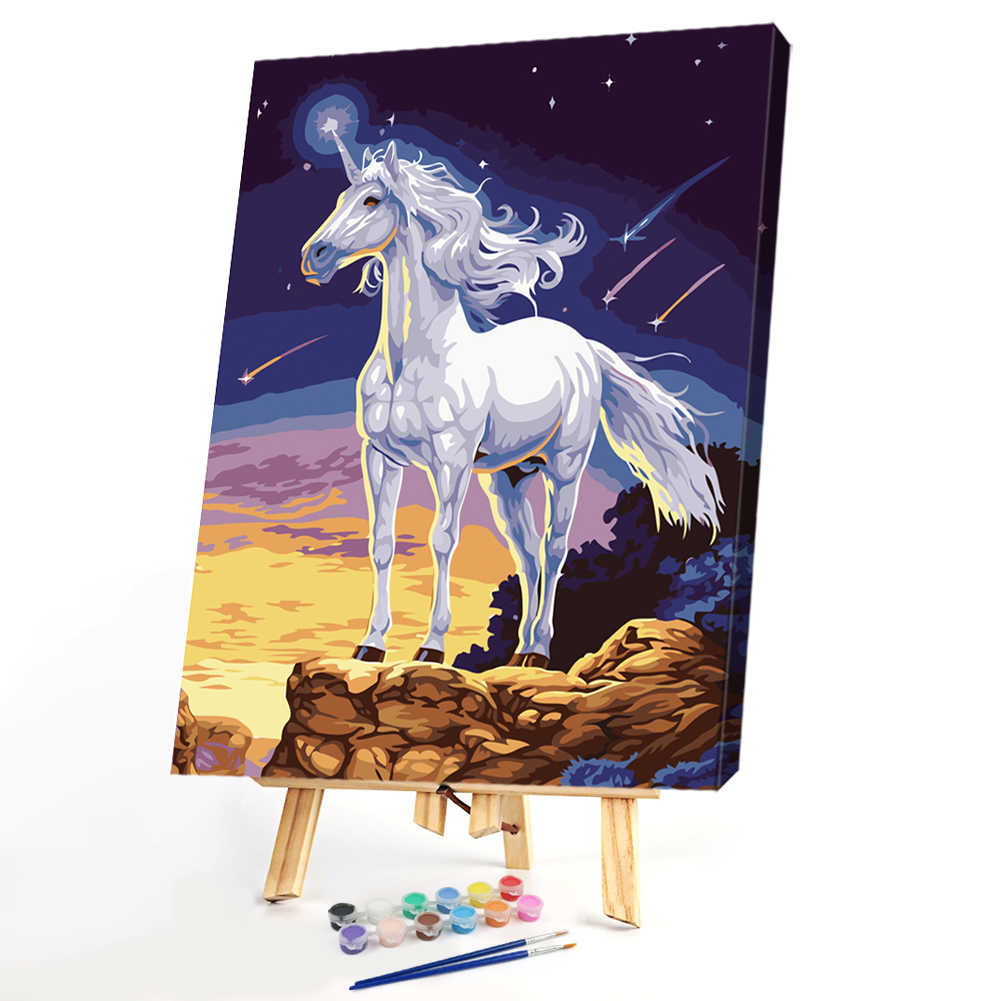 

40*50cm - Paint By Numbers - Horse, 501 Original