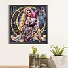 Crescent Moon Beauty - Crystal Rhinestone Diamond Painting