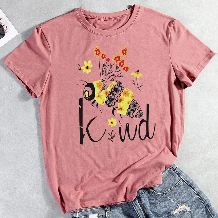 ANB - Be Kind and Flower T-shirt Tee -YF00323