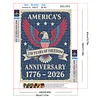 Diamond Painting -5D Full Round Drill 250th Anniversary of USA