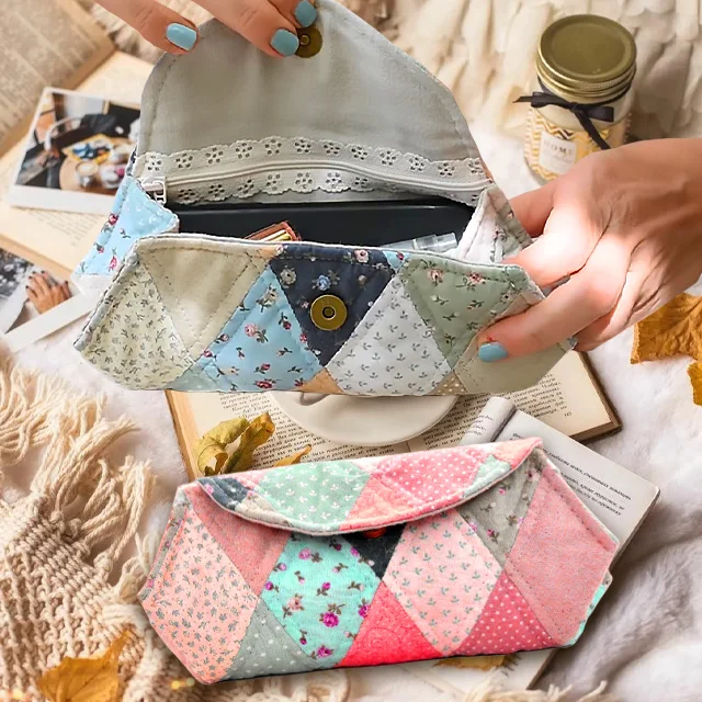 Patchwork Purse Template - Includes Tutorial