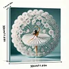 (Pre-Framed)Ballet Girl-Special Shape Diamond Painting Kit(30x30cm)