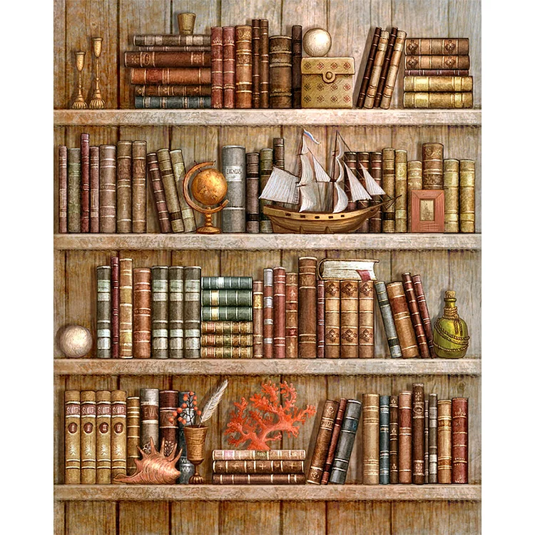 Bookshelf - Painting By Numbers