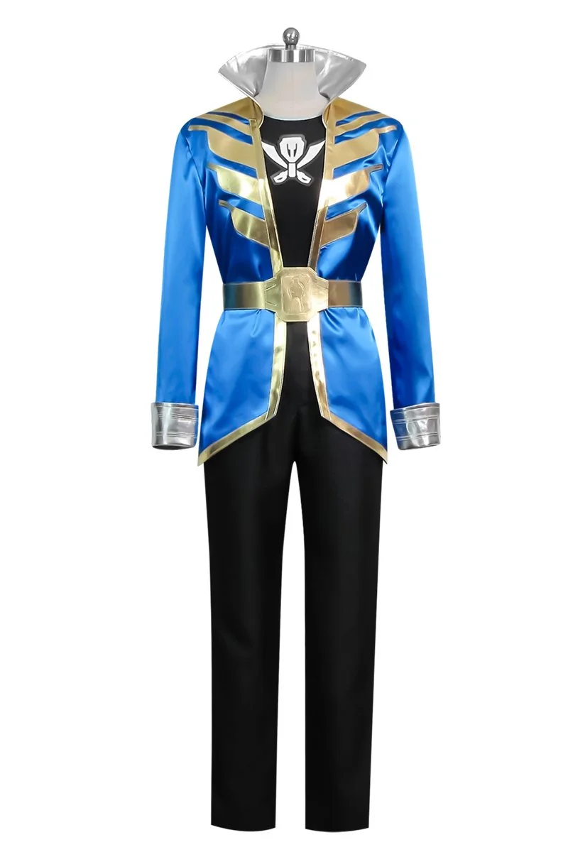 Power Rangers Super Megaforce Super Megaforce Blue Cosplay Costume