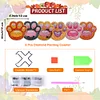 6PCS Hundepfote - 5d DIY Basteluntersetzer