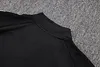 Joyfball 2025/2026 Kids Size Germany Long Zipped Jacket Black Football Jersey 1:1 Thai Quality 