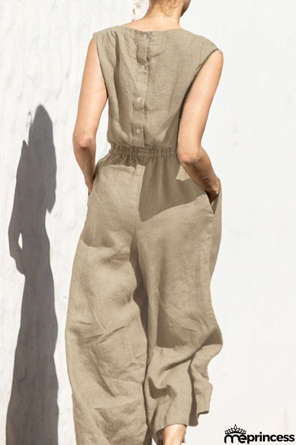 Life is a Breeze Sleeveless Jumpsuit