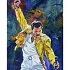 Freddie Mercury - 11CT Counted Cross Stitch - 40*50cm