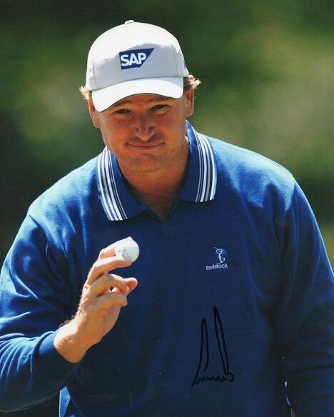 *ERNIE ELS*SIGNED*AUTOGRAPHED*Photo Poster painting*GOLF*PGA TOUR*COA*8 X 10