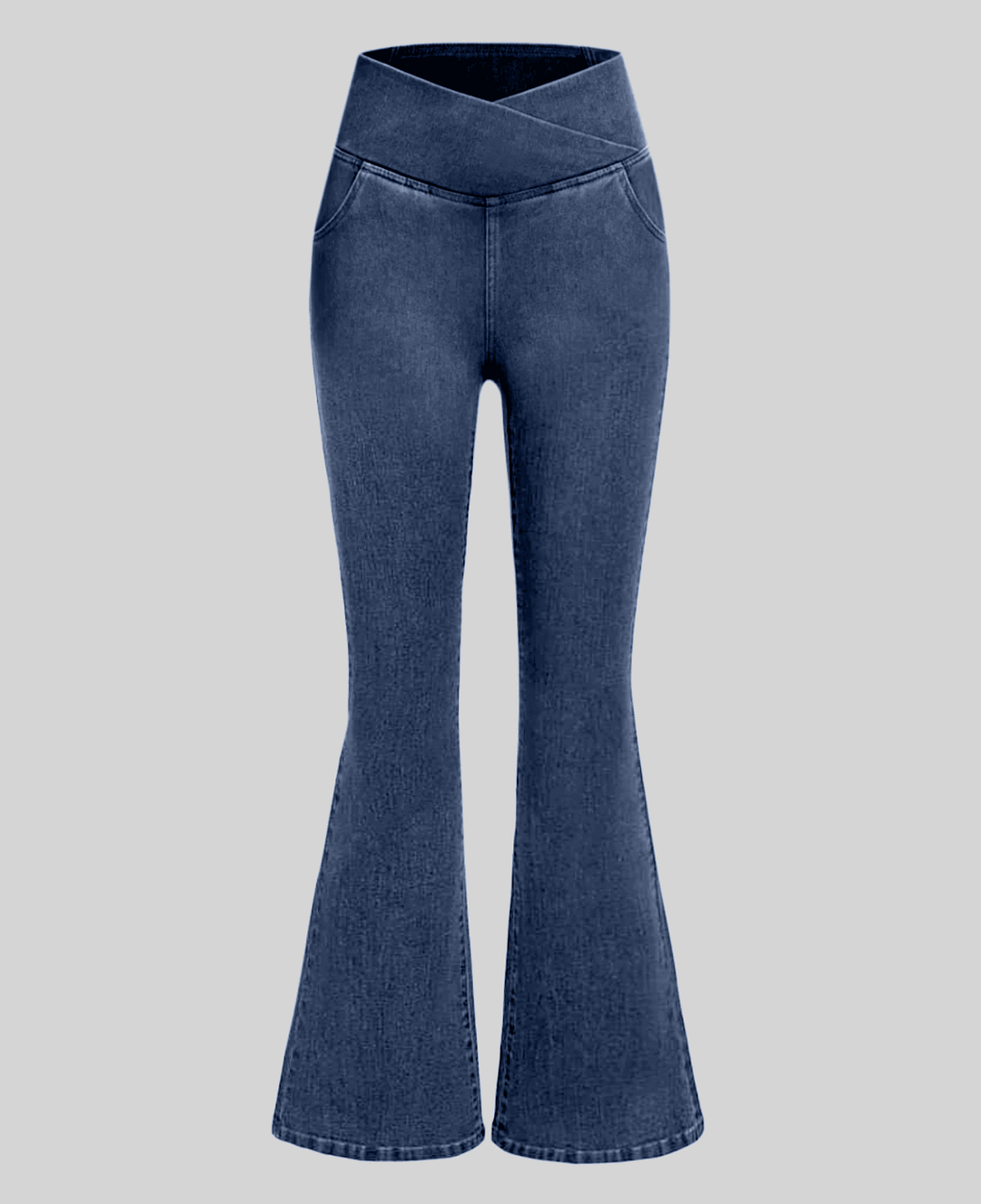 High Waisted Tummy Flare Pants