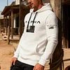💥 2025 Hot Sale! Men's Autumn/Winter Fitness Hoodie/Hoodie, Casual and Stylish, Fleece-Lined Hoodie, Suitable for Street Cycling and Fitness.