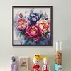 Peony-11CT Stamped Cross Stitch 56*56cm/22.05*22.05in tapestrymarket