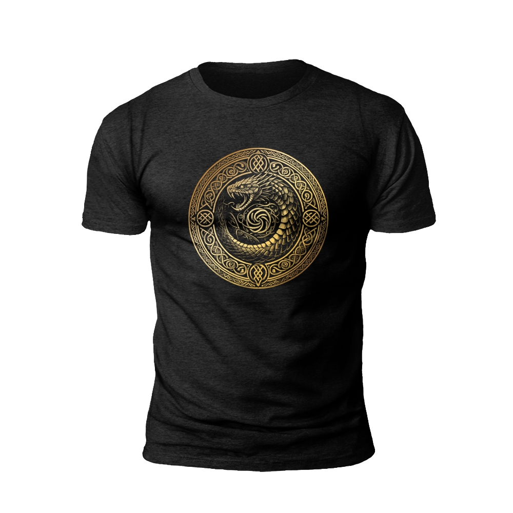 Norse Dragon's Embrace T-shirt