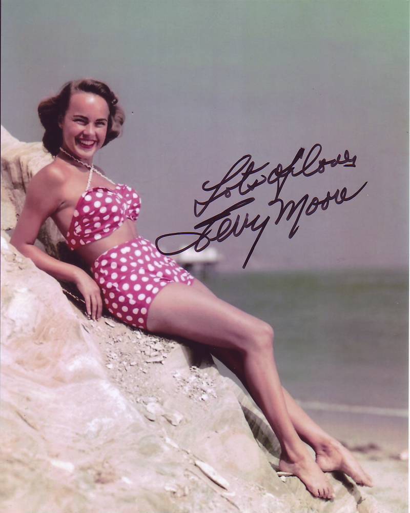 TERRY MOORE signed autographed Photo Poster painting