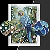Diamond Painting-DIY Special Shaped Drill Pearl Painting Parrot(30x40cm)