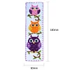 Owl-14CT Counted Cross Stitch Bookmark 18*6cm