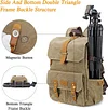Kamerarucksack f&uuml;r Canon/Sony, Gro&szlig; Vintage Fotorucksack,DSLR Kameratasche,Fotografieren Rucksack f&uuml;r 15,6 Zoll Laptop,Wandern Rucksack f&uuml;r Kamera Zubeh&ouml;r und Outdoor Sport