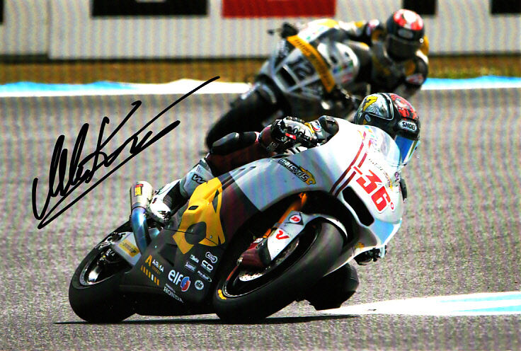 Mika Kallio Moto 2 Hand Signed Kalex Photo Poster painting 5x7.5 2012 5.