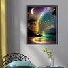 Aurora Moon-11CT Stamped Cross Stitch 40*50cm
