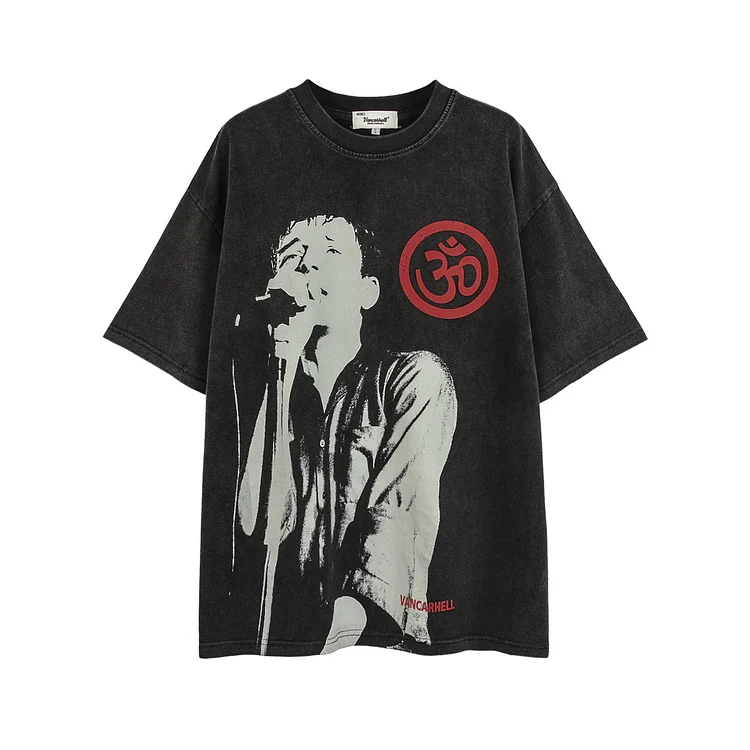 Man Tees Fashion Brand Heavy Short-Sleeved T-shirt
