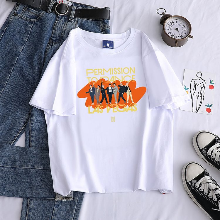 BTS Permission to Dance Las Vegas Poster T-shirt