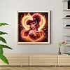 Cartoon-8 Full 14CT DIY Stamped Cross Stitch Kits Needlework Embroidery Kit 11.81x11.81inch Cross Stitch Art and Crafts Kits for Beginners Adults Home Decor