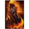 Fire horse | Full Round Diamond Painting Kits