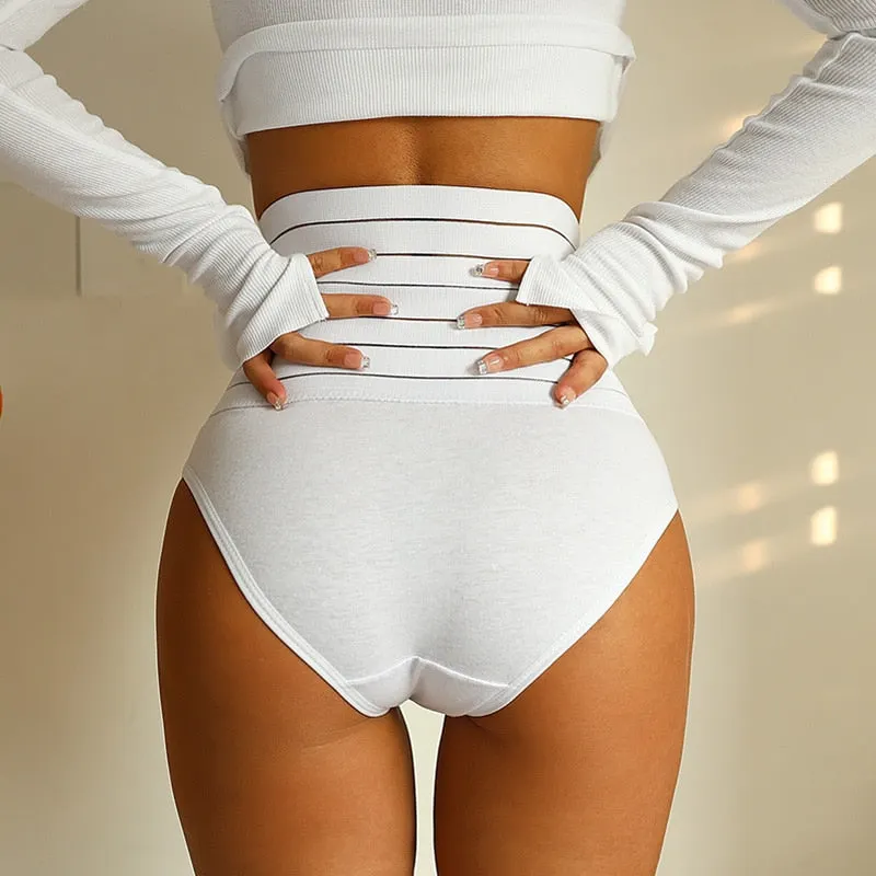 Meet'r 2Pcs/Lot Women High Waist Shaping Panties Breathable Slimming Tummy Underwear Butt Lifter Seamless Panties Shaperwear