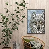 Wolf-11CT Counted Cross Stitch Kit(27*39cm)