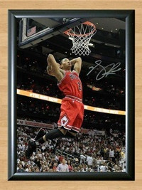 Derrick Rose Chicago Bulls Signed Autographed Photo Poster painting Poster Print Memorabilia A2 Size 16.5x23.4