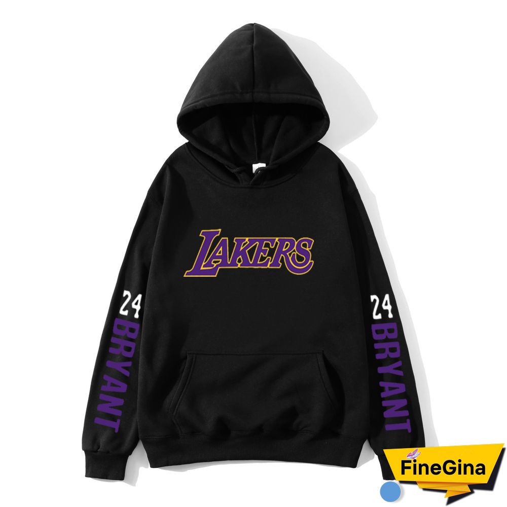 Nba Sweatshirt Lakers Bryant 24 Men's And Women's Sweatshirt