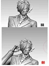 POP Scale Straw Hat Pirates 003 Vinsmoke Sanji -  ONE PIECE Resin Statue - C2 Studio