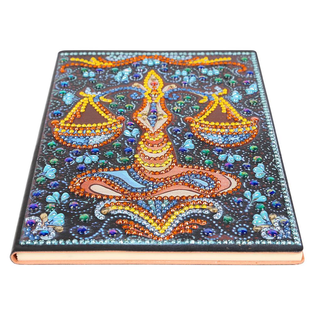 

Libra-DIY Creative Diamond 50 Pages A5 Notebook, 501 Original