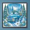 Diamond Painting-DIY Crystal Rhinestone Christmas Car