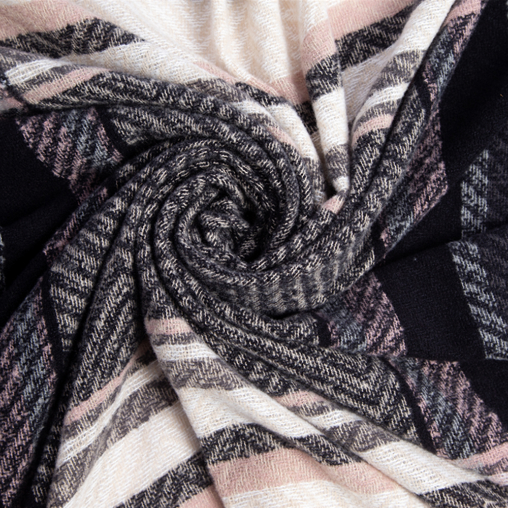 Thickened Herringbone Polyester Scarfs-vocosishoes