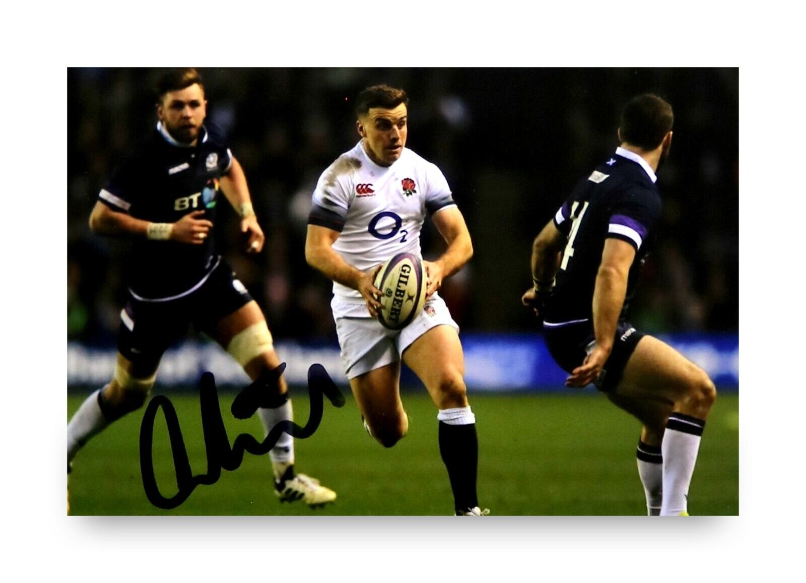 George Ford Signed 6x4 Photo Poster painting England Rugby Union Autograph Memorabilia + COA